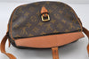 Auth Louis Vuitton Monogram Jeune Fille PM Shoulder Cross Bag Old Model LV 8996I