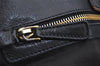 Authentic MIU MIU Vintage Leather Hand Tote Bag Black 8997I