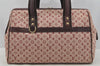 Authentic Louis Vuitton Monogram Mini Josephine GM Hand Bag Pink M92213 LV 8998I