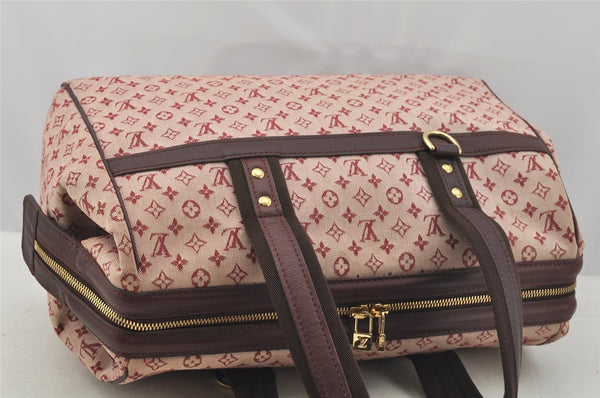 Authentic Louis Vuitton Monogram Mini Josephine GM Hand Bag Pink M92213 LV 8998I
