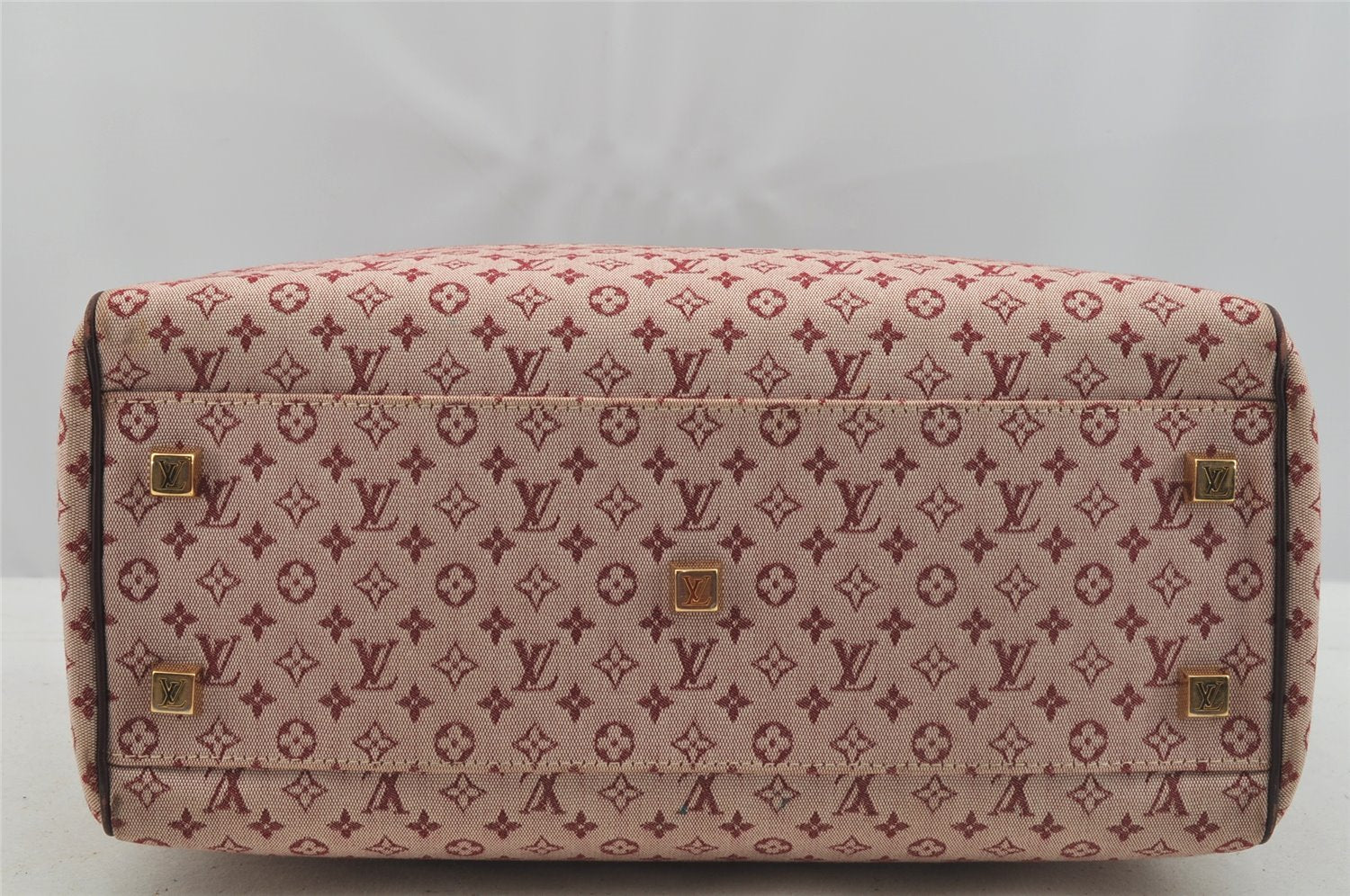 Authentic Louis Vuitton Monogram Mini Josephine GM Hand Bag Pink M92213 LV 8998I