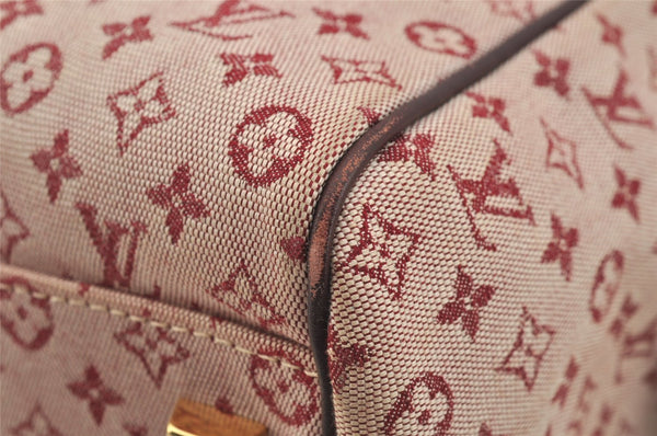 Authentic Louis Vuitton Monogram Mini Josephine GM Hand Bag Pink M92213 LV 8998I