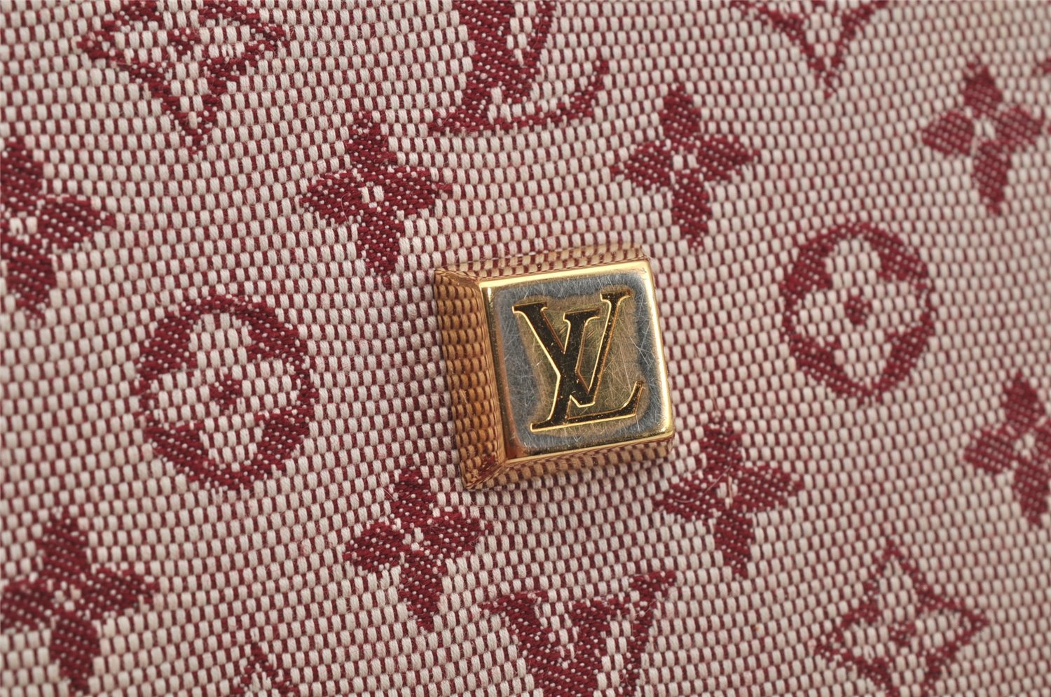 Authentic Louis Vuitton Monogram Mini Josephine GM Hand Bag Pink M92213 LV 8998I