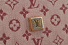 Authentic Louis Vuitton Monogram Mini Josephine GM Hand Bag Pink M92213 LV 8998I