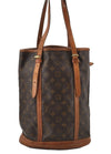 Authentic Louis Vuitton Monogram Bucket GM Shoulder Tote Bag M42236 Junk 9001I