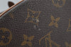 Authentic Louis Vuitton Monogram Bucket GM Shoulder Tote Bag M42236 Junk 9001I