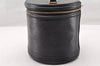 Authentic Louis Vuitton Epi Cannes Cosmetic Hand Bag Purse Black M48032 LV 9002I