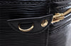 Authentic Louis Vuitton Epi Cannes Cosmetic Hand Bag Purse Black M48032 LV 9002I
