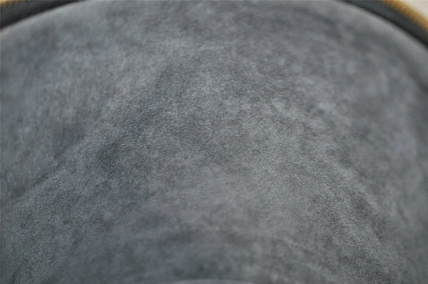 Authentic Louis Vuitton Epi Cannes Cosmetic Hand Bag Purse Black M48032 LV 9002I