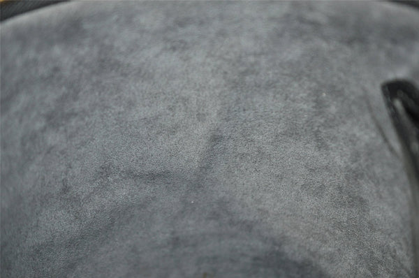 Authentic Louis Vuitton Epi Cannes Cosmetic Hand Bag Purse Black M48032 LV 9002I