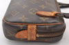 Auth Louis Vuitton Monogram Marly Bandouliere Shoulder Cross Bag M51828 LV 9004I