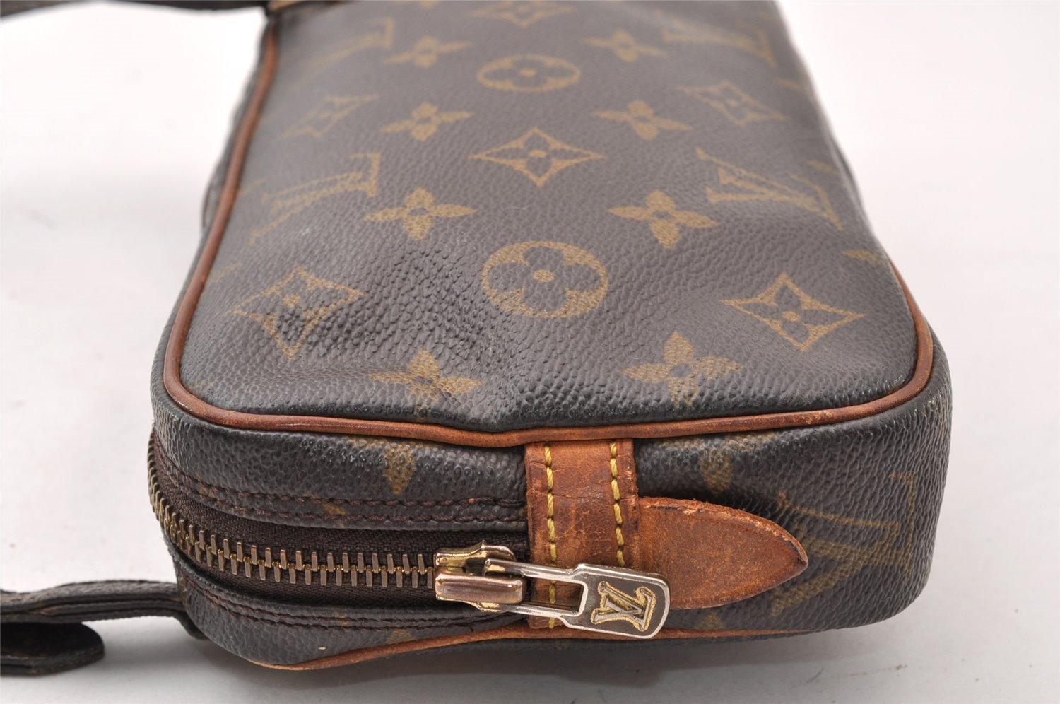 Auth Louis Vuitton Monogram Marly Bandouliere Shoulder Cross Bag M51828 LV 9004I