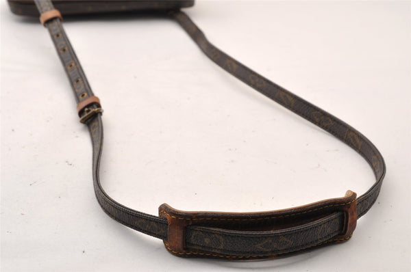 Auth Louis Vuitton Monogram Marly Bandouliere Shoulder Cross Bag M51828 LV 9004I