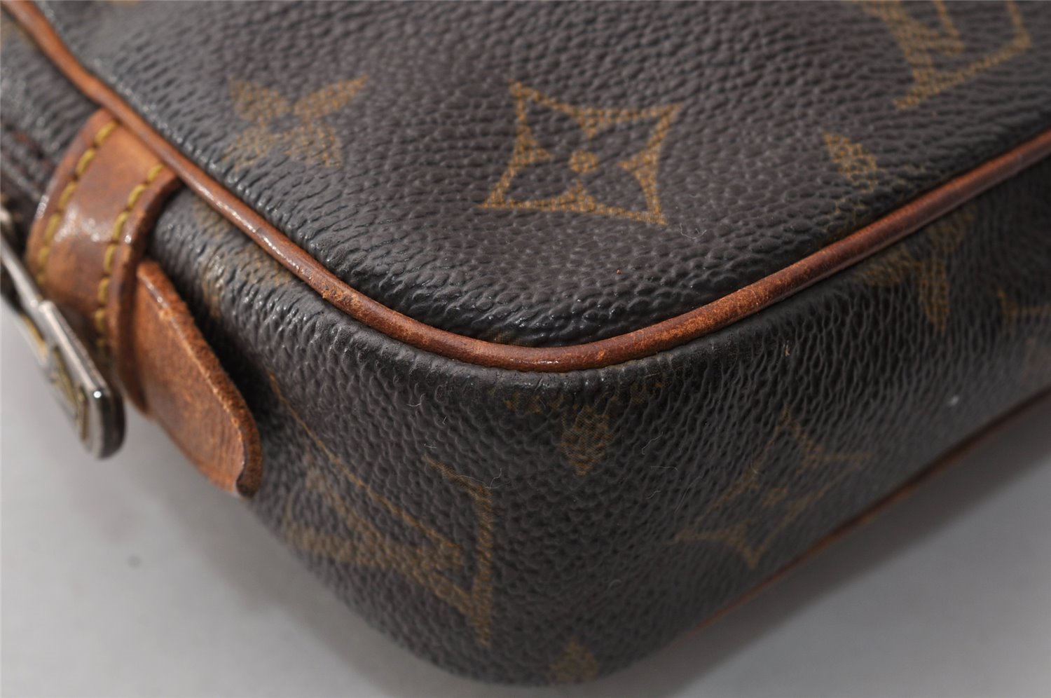 Auth Louis Vuitton Monogram Marly Bandouliere Shoulder Cross Bag M51828 LV 9004I