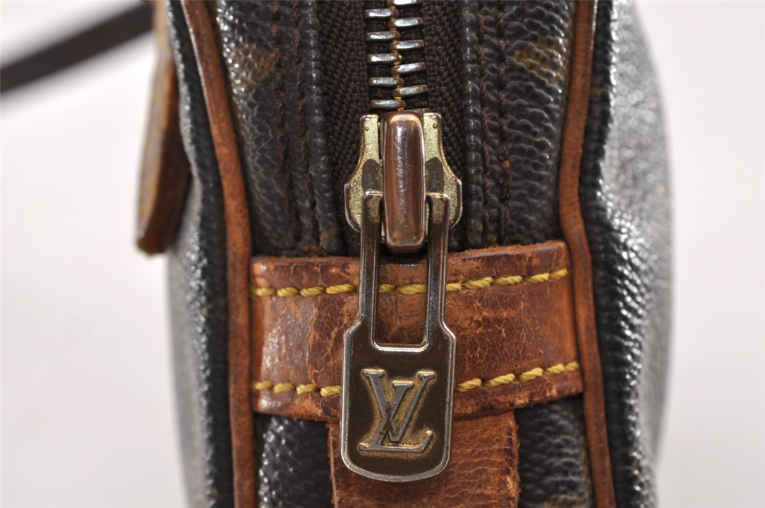 Auth Louis Vuitton Monogram Marly Bandouliere Shoulder Cross Bag M51828 LV 9004I