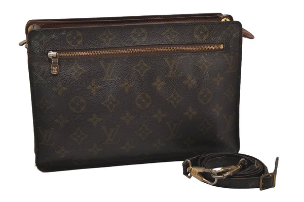 Authentic Louis Vuitton Monogram Enghien Shoulder Cross Bag M51205 LV 9006I