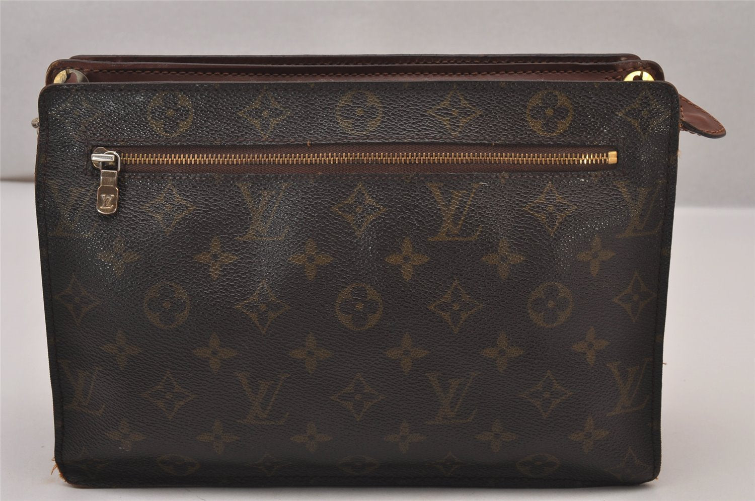 Authentic Louis Vuitton Monogram Enghien Shoulder Cross Bag M51205 LV 9006I