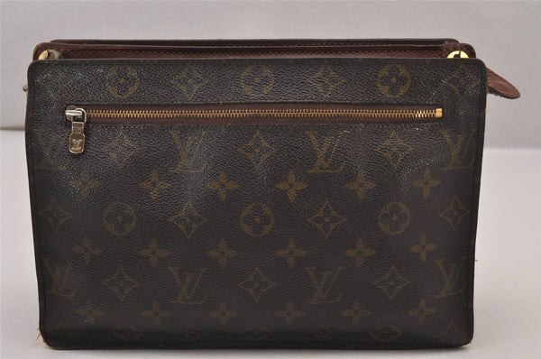 Authentic Louis Vuitton Monogram Enghien Shoulder Cross Bag M51205 LV 9006I