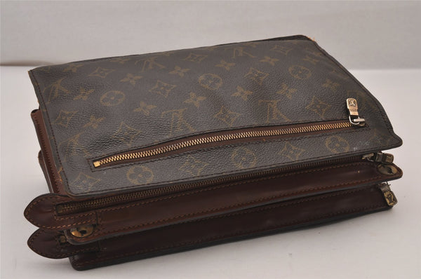 Authentic Louis Vuitton Monogram Enghien Shoulder Cross Bag M51205 LV 9006I