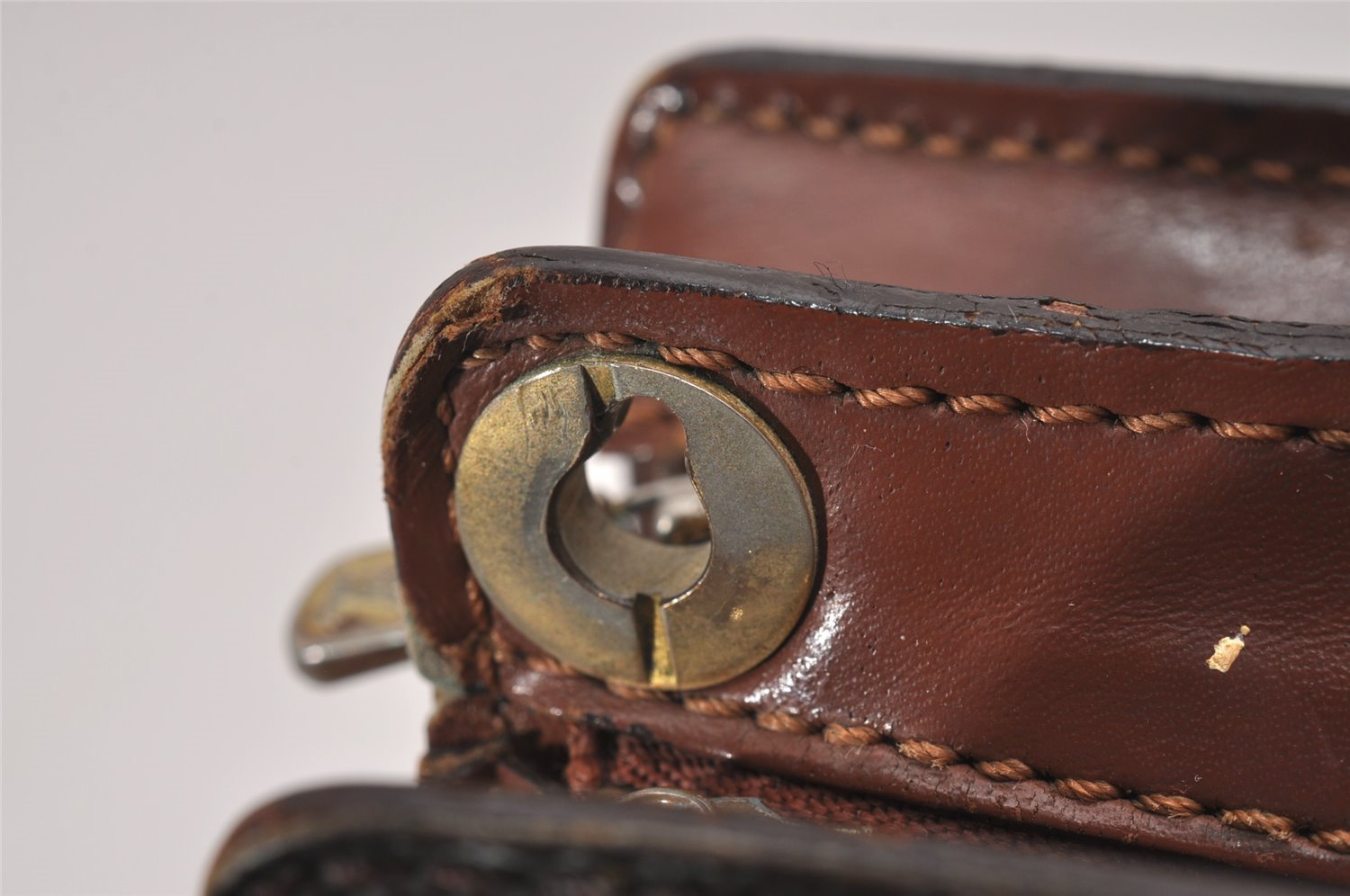 Authentic Louis Vuitton Monogram Enghien Shoulder Cross Bag M51205 LV 9006I