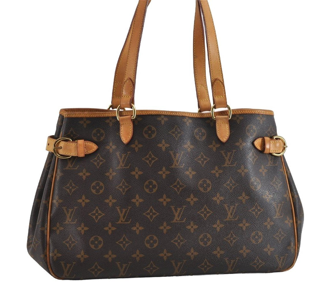 Authentic Louis Vuitton Monogram Batignolles Horizontal Tote Bag M51154 LV 9007I