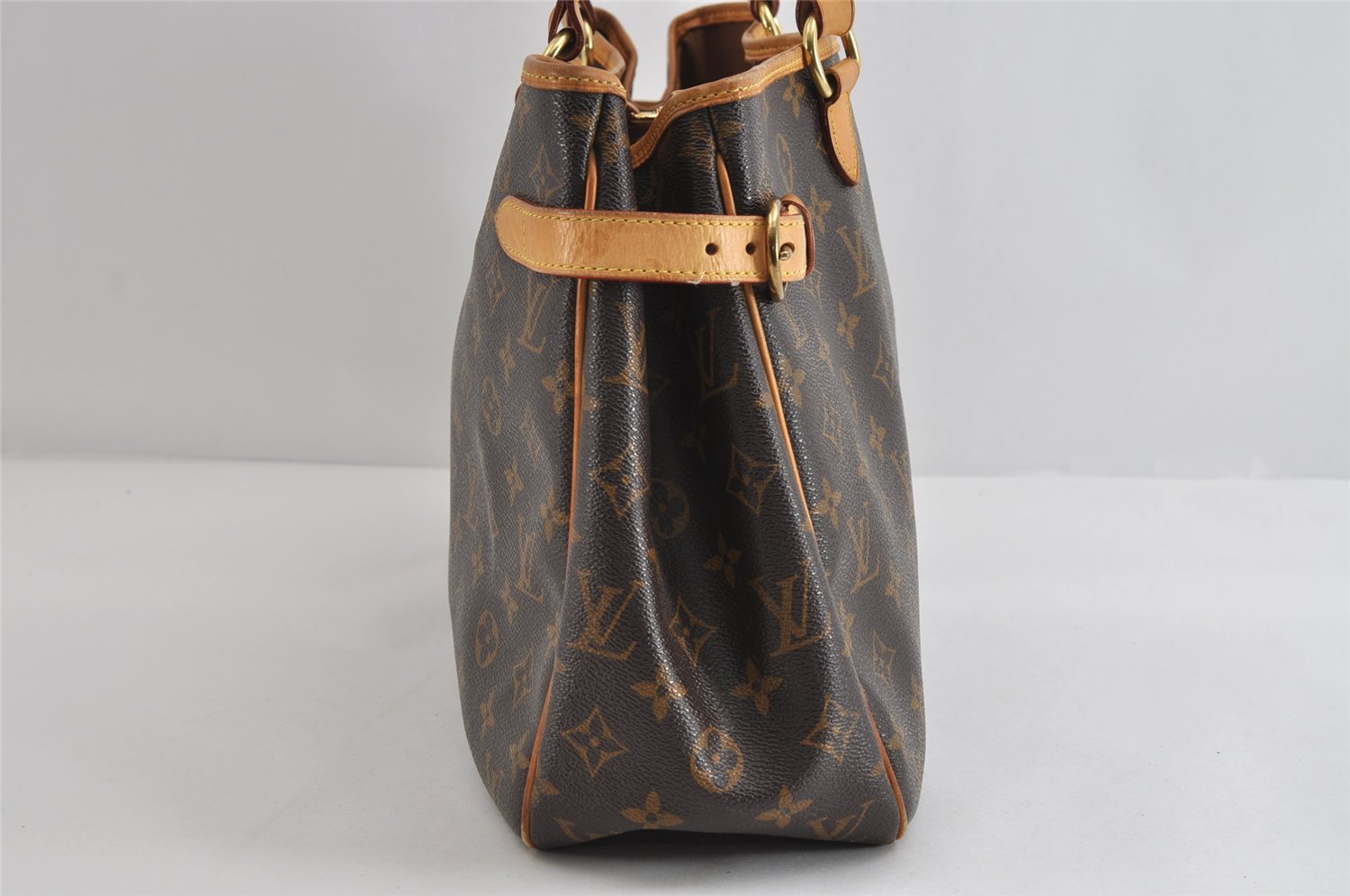 Authentic Louis Vuitton Monogram Batignolles Horizontal Tote Bag M51154 LV 9007I