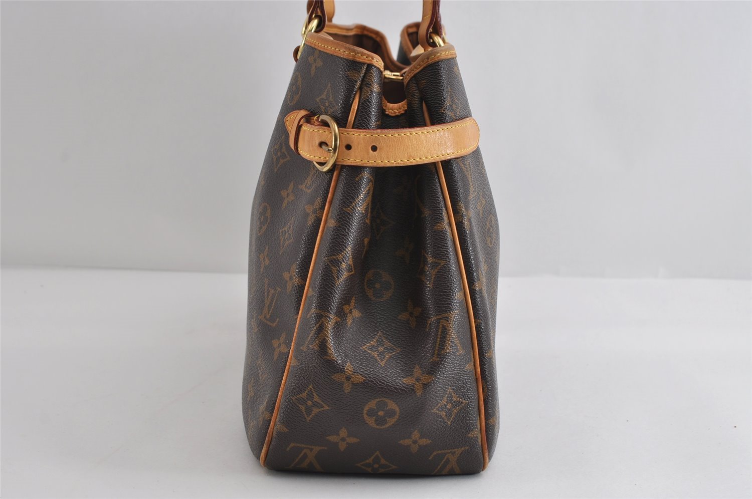 Authentic Louis Vuitton Monogram Batignolles Horizontal Tote Bag M51154 LV 9007I
