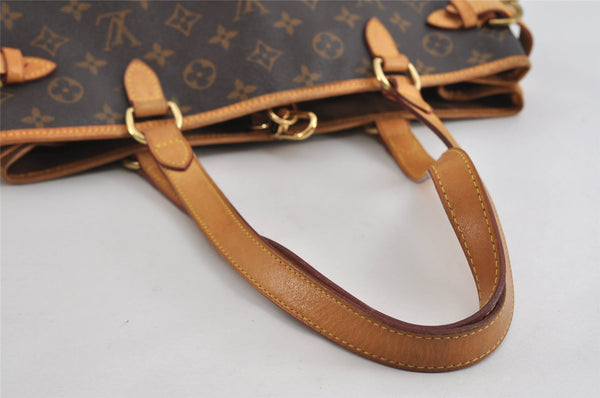 Authentic Louis Vuitton Monogram Batignolles Horizontal Tote Bag M51154 LV 9007I
