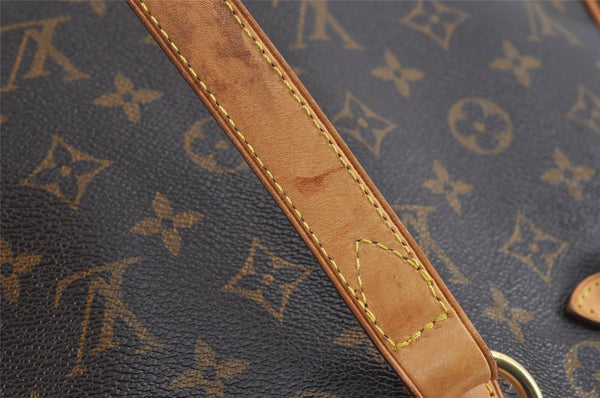 Authentic Louis Vuitton Monogram Batignolles Horizontal Tote Bag M51154 LV 9007I