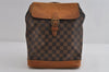 Authentic Louis Vuitton Damier Arlequin Backpack N99038 LV 9009I