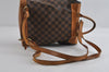Authentic Louis Vuitton Damier Arlequin Backpack N99038 LV 9009I