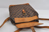 Authentic Louis Vuitton Damier Arlequin Backpack N99038 LV 9009I
