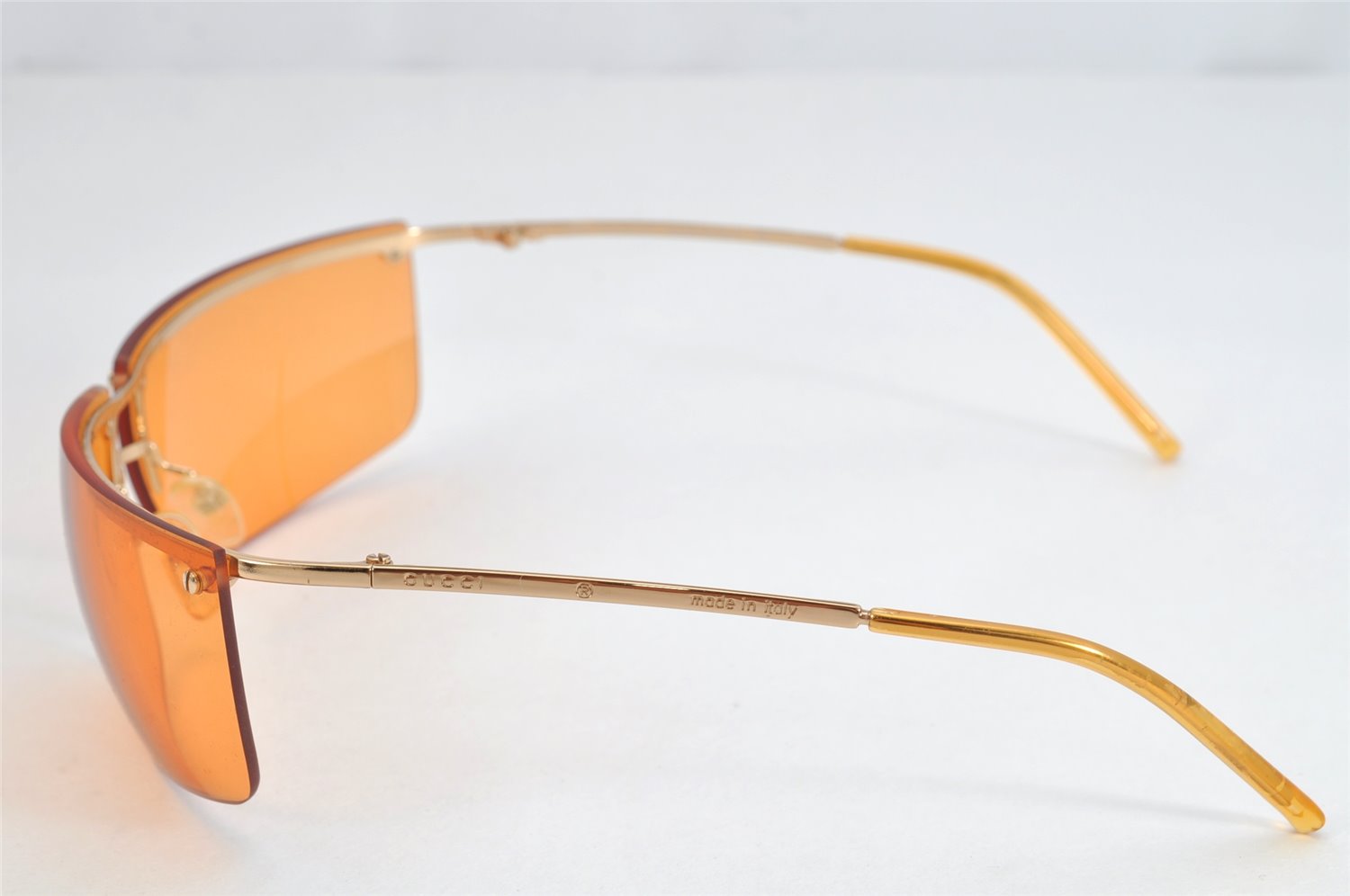 Authentic GUCCI Vintage Sunglasses GG 2653/S Titanium Orange 9010J