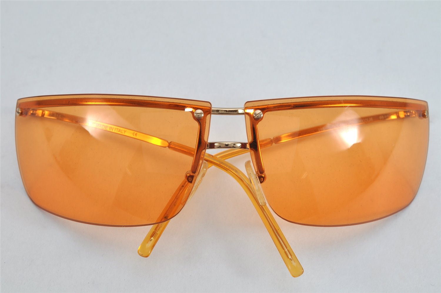 Authentic GUCCI Vintage Sunglasses GG 2653/S Titanium Orange 9010J