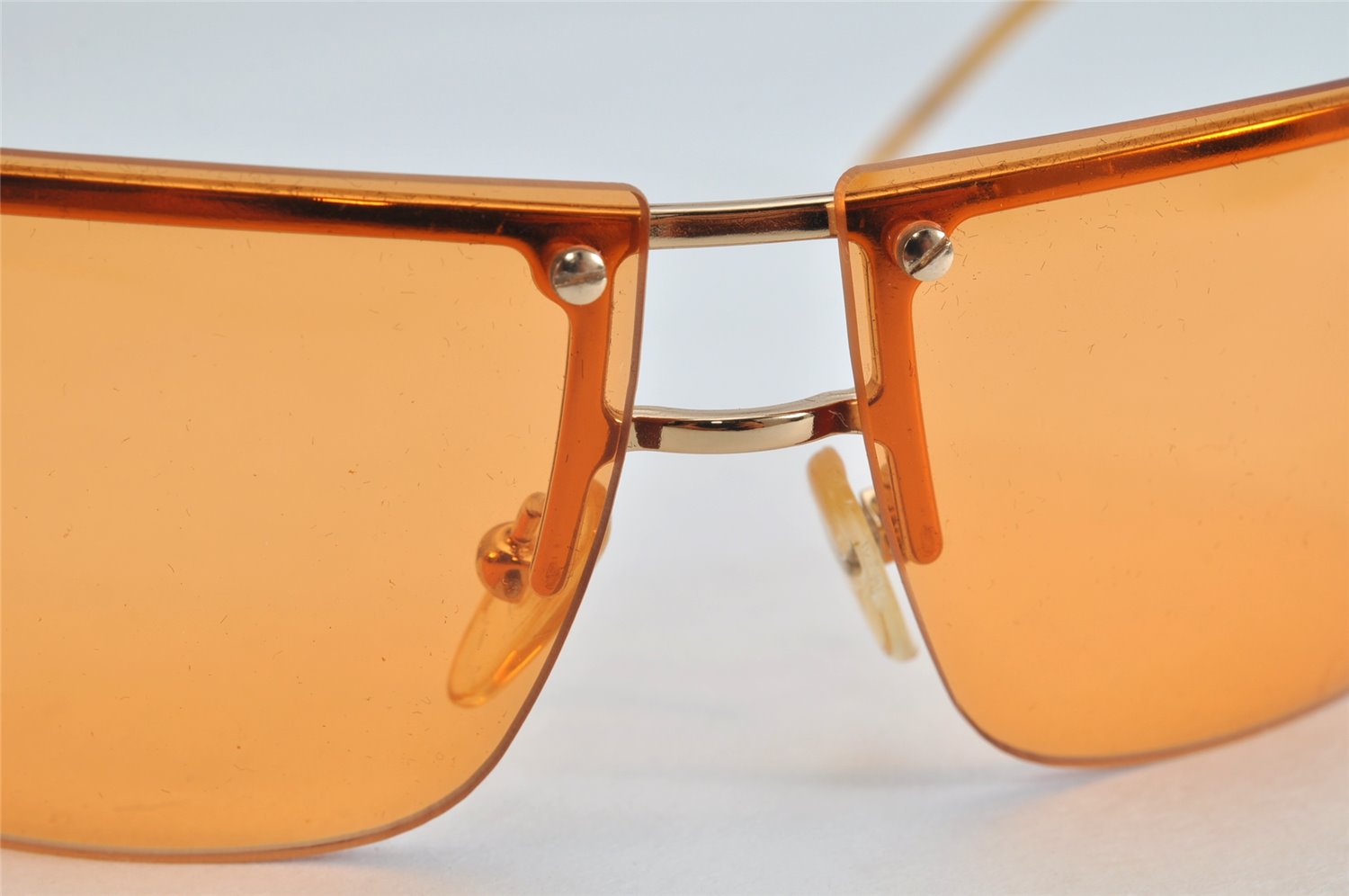 Authentic GUCCI Vintage Sunglasses GG 2653/S Titanium Orange 9010J