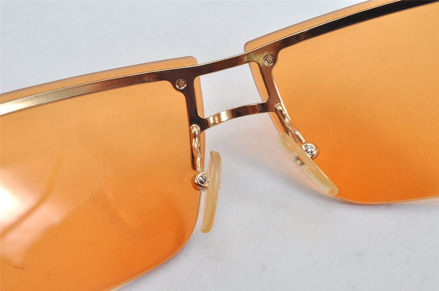 Authentic GUCCI Vintage Sunglasses GG 2653/S Titanium Orange 9010J