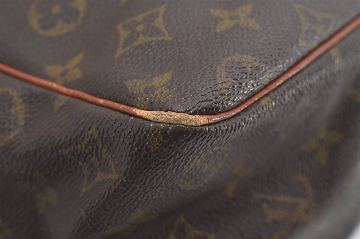 Authentic Louis Vuitton Monogram Marceau Shoulder Cross Body Bag Old Model 9011I