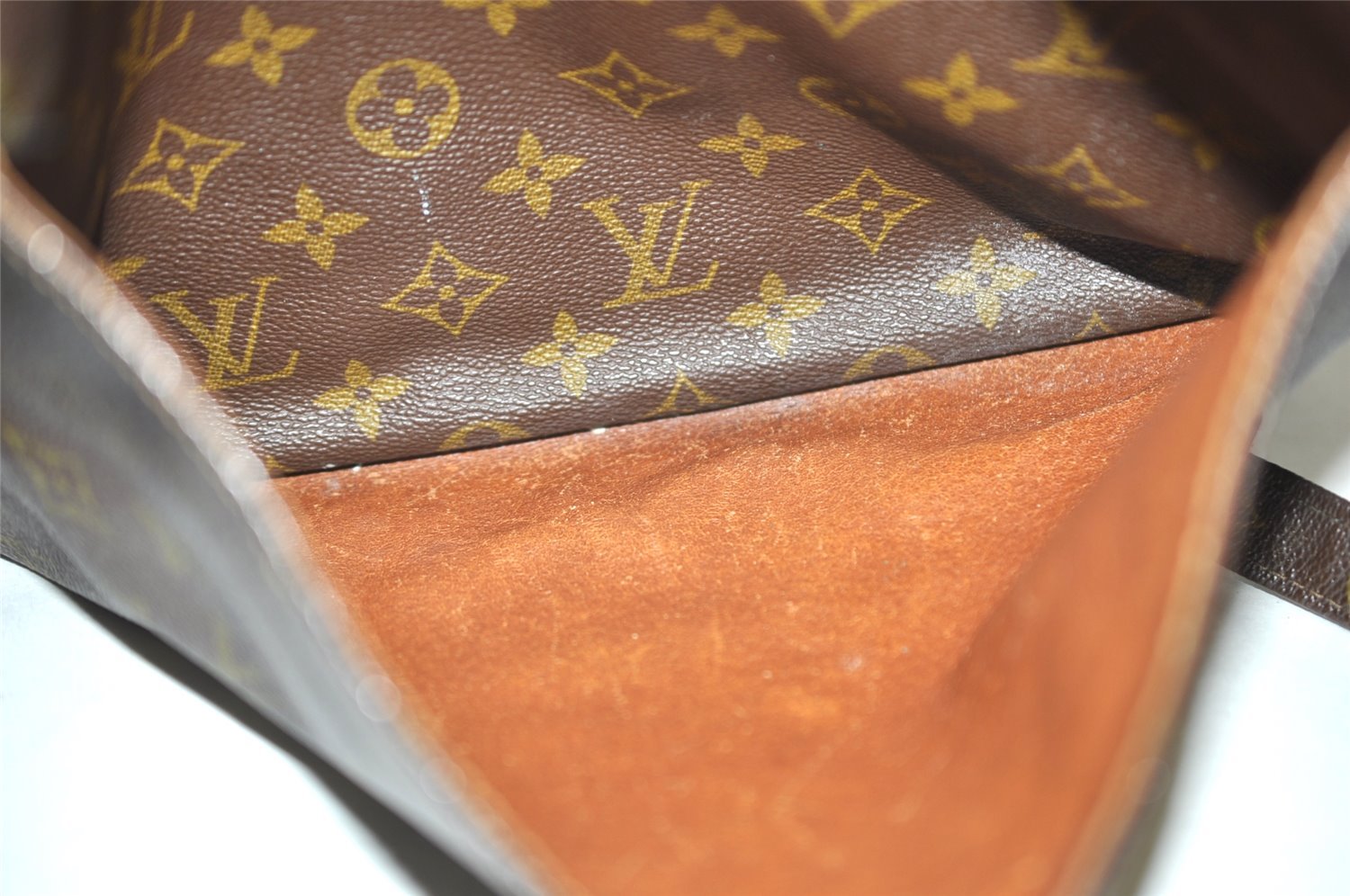 Authentic Louis Vuitton Monogram Marceau Shoulder Cross Body Bag Old Model 9011I