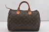 Authentic Louis Vuitton Monogram Speedy 30 Hand Boston Bag Old Model LV 9012I