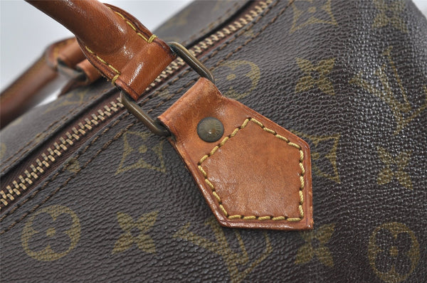 Authentic Louis Vuitton Monogram Speedy 30 Hand Boston Bag Old Model LV 9012I