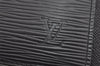 Authentic Louis Vuitton Epi Agenda MM Notebook Cover Black R20202 LV 9012J