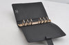 Authentic Louis Vuitton Epi Agenda MM Notebook Cover Black R20202 LV 9012J