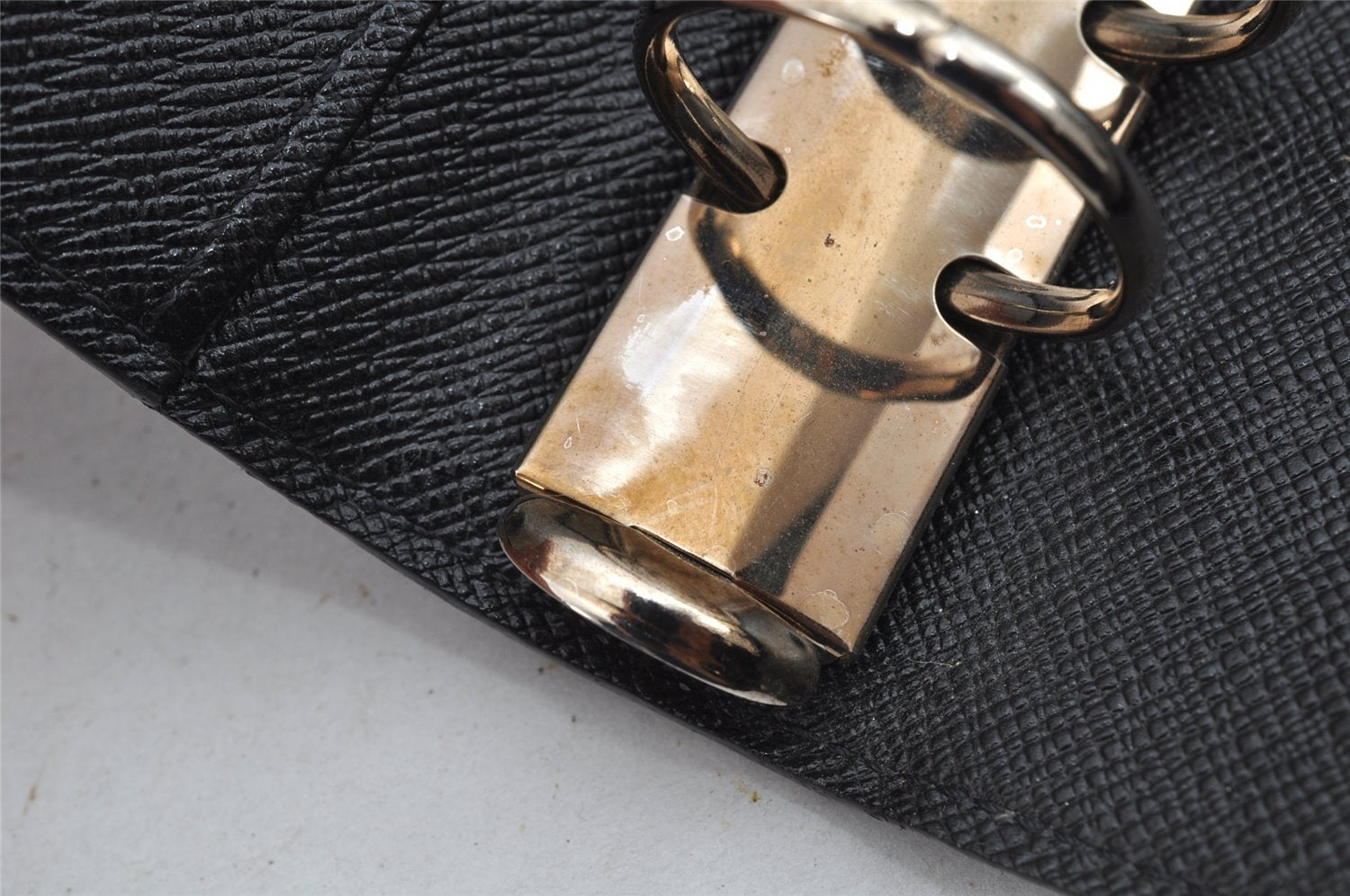 Authentic Louis Vuitton Epi Agenda MM Notebook Cover Black R20202 LV 9012J