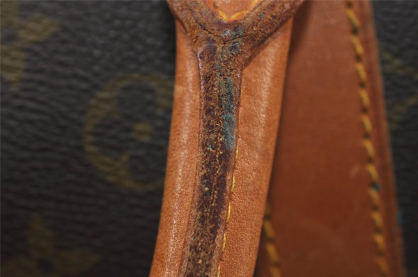 Authentic Louis Vuitton Monogram Keepall 55 Boston Bag Old Model LV Junk 9013I