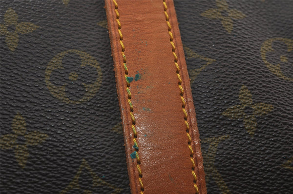 Authentic Louis Vuitton Monogram Keepall 55 Boston Bag Old Model LV Junk 9013I