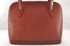 Authentic Louis Vuitton Epi Lussac Shoulder Tote Bag Brown M52283 LV 9014I