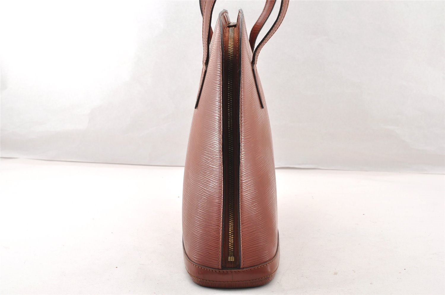 Authentic Louis Vuitton Epi Lussac Shoulder Tote Bag Brown M52283 LV 9014I