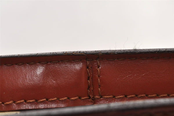 Authentic Louis Vuitton Epi Lussac Shoulder Tote Bag Brown M52283 LV 9014I