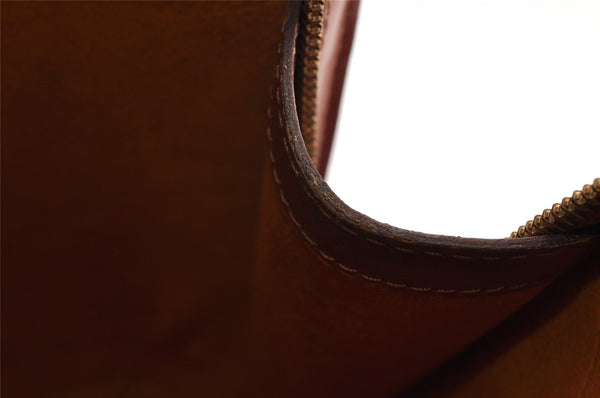 Authentic Louis Vuitton Epi Lussac Shoulder Tote Bag Brown M52283 LV 9014I