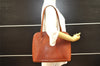 Authentic Louis Vuitton Epi Lussac Shoulder Tote Bag Brown M52283 LV 9014I